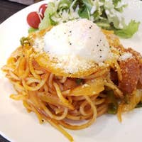 高岡市【喫茶ぽっち】パンケーキ
