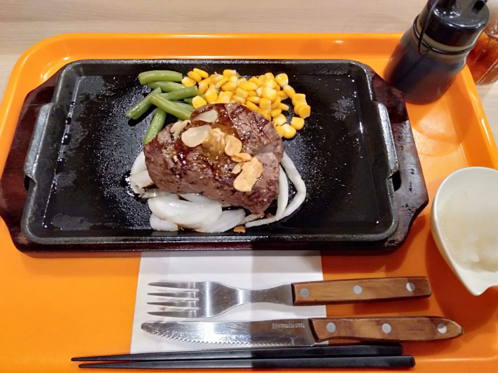 【 いきなりステーキ 】イオン高岡店で肉を食う！テイクアウトもやってるよ！